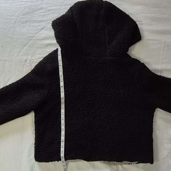 Zaful Cream Sherpa Jacket - Picture 4 of 7